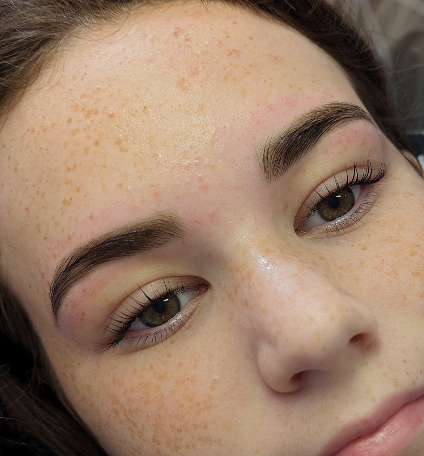 brow-tint-wax lashes